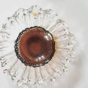 Pertti Santalahti Glass Bowl, Humppila, Finland, 1960s