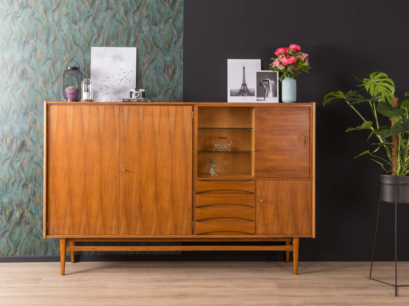 Walnut sideboard from the 1960