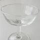 8 old champagne glasses vintage model in cut glass
