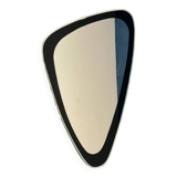 Vintage mirror 1960 asymmetrical rearview mirror - 57 x 34 cm