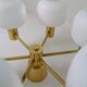 Mid-century brass ceiling light ASEA Sweden, 1950s
