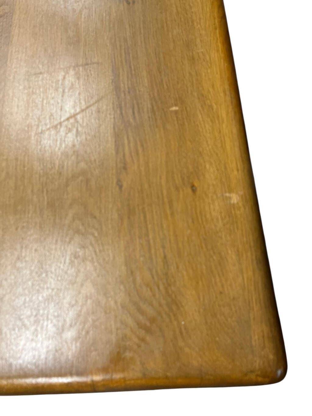 XL vintage dining table in solid wood