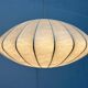 Mid-century modern Cocoon pendant lamp by Friedel Wauer for Goldkant Leuchten, Germany, 1960s.