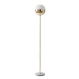 Lampadaire en laiton et marbre - Magic Circus Editions