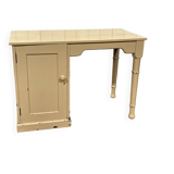 Bureau anglais en chêne et noyer du début XXème