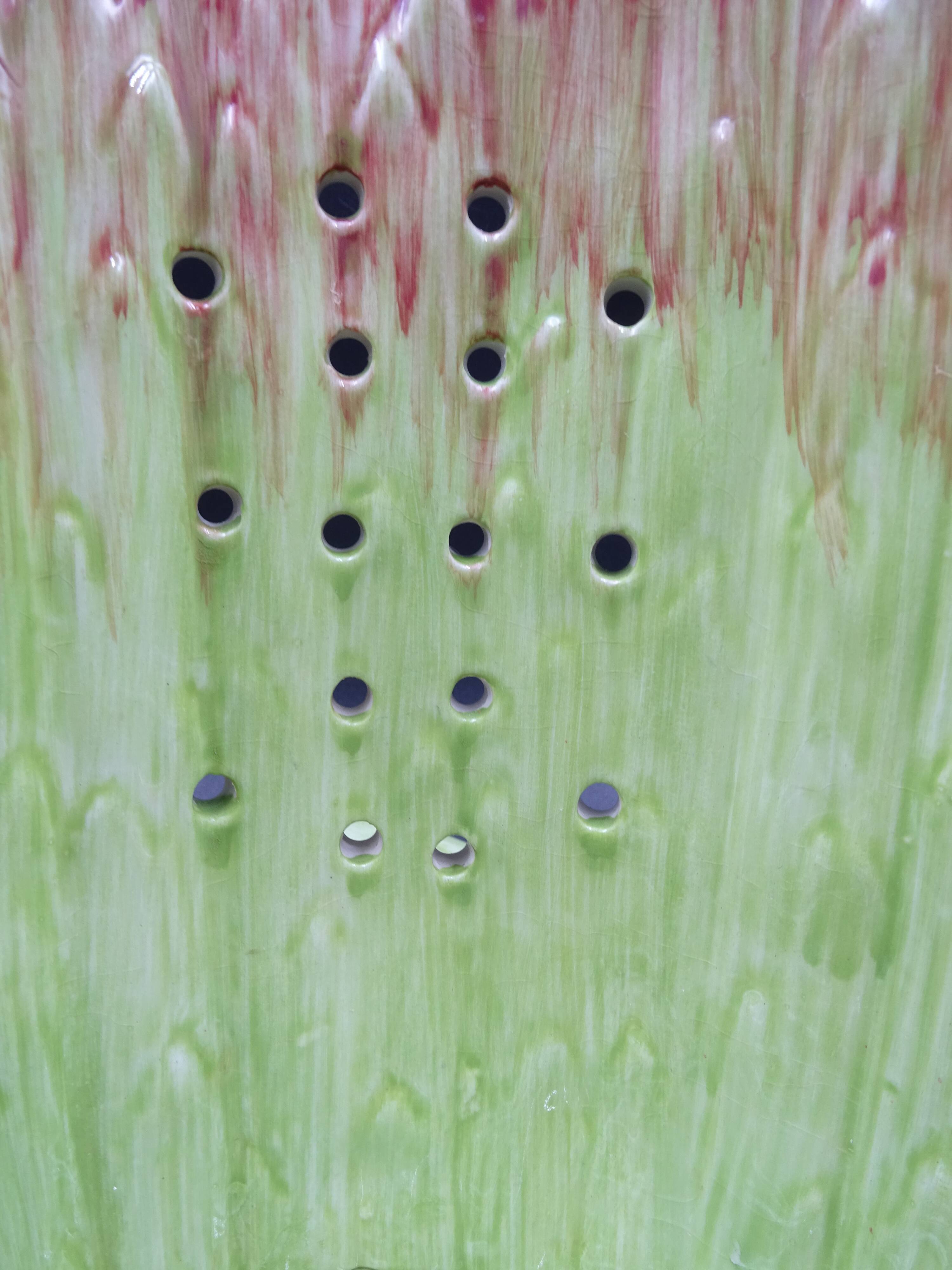 Asparagus dish in bubble