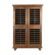 Meuble de trie postal en bois à 80 casiers