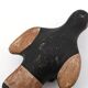 Black and brown folk bird in ceramic, Mexico Peru 1970s