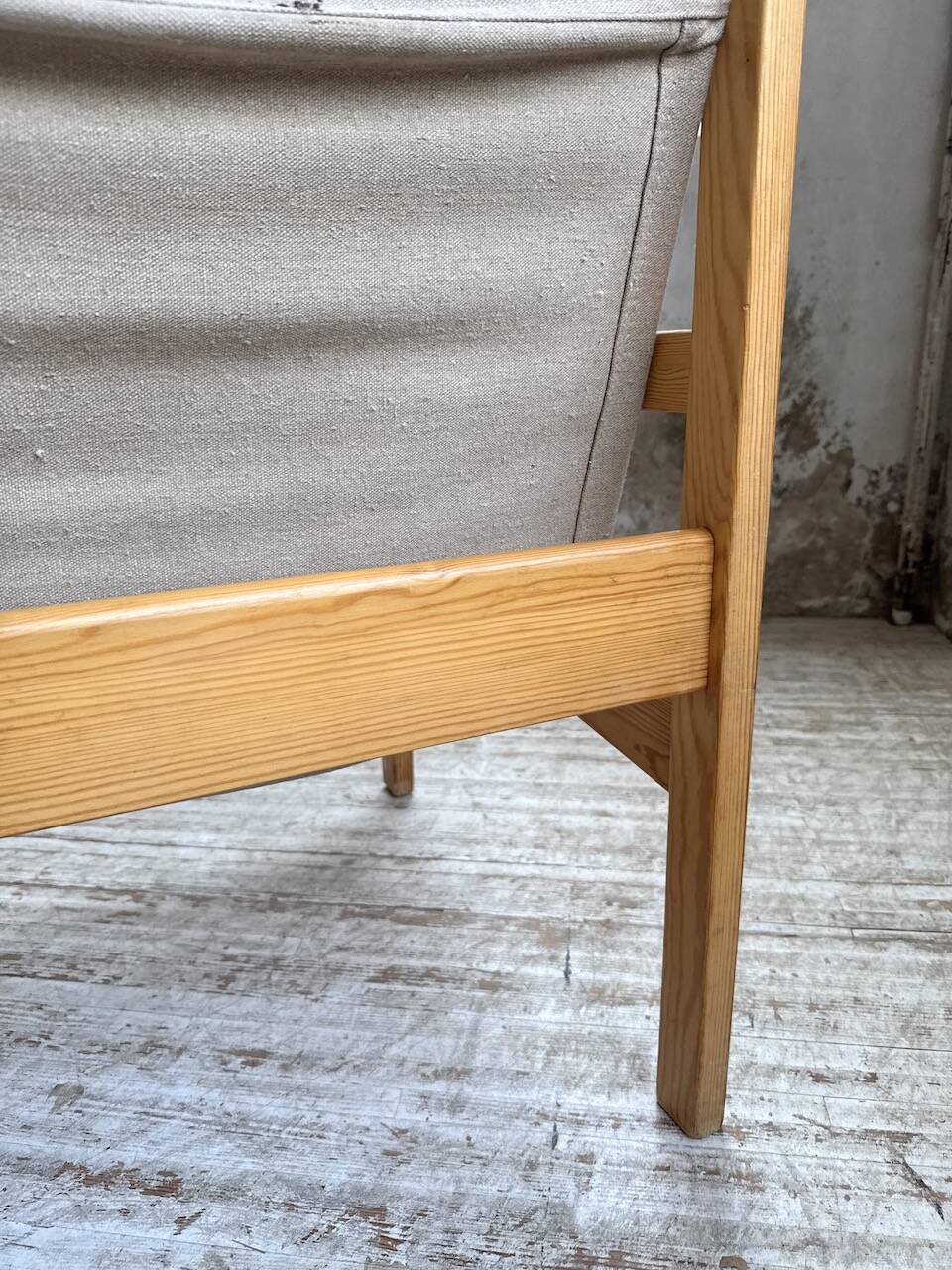 Safari chair in pine by Rold Rastad and Adolf Relling, 1960.