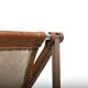 Grand Leather Lounge Chair 'Bequem' by Stig Poulsson c.1970
