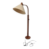 Vintage teak Danish design floor lamp by Domus