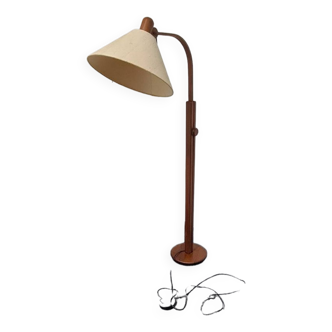 Vintage teak Danish design floor lamp by Domus