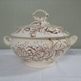 Iron earth soup tureen