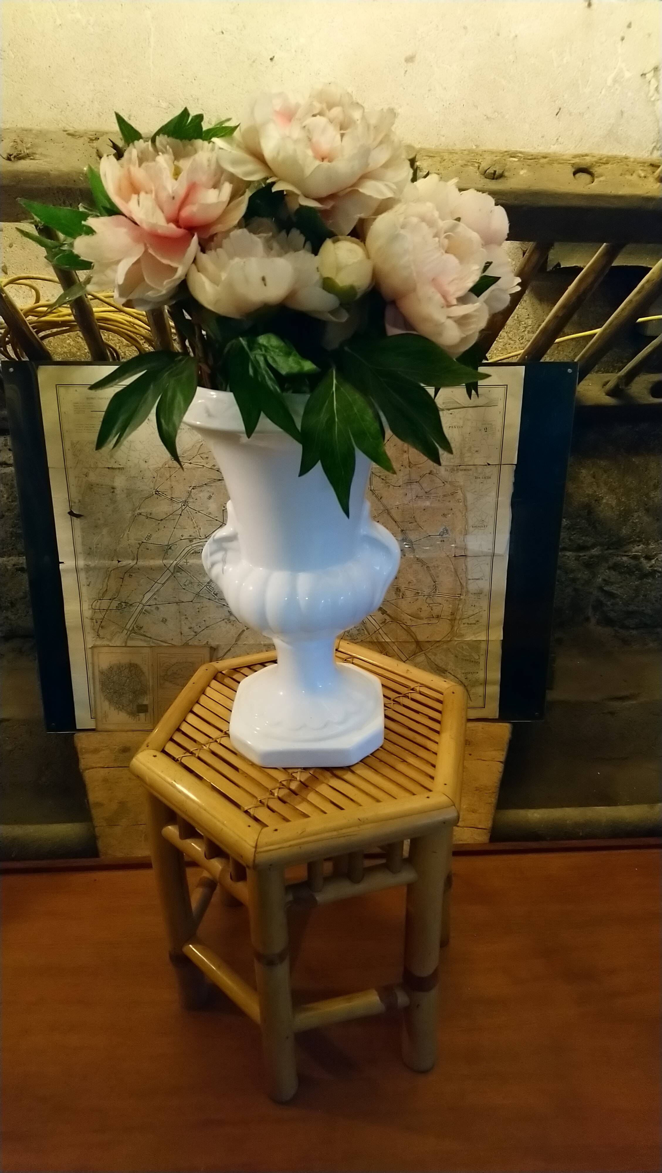 Side table, stool, bamboo plant stand