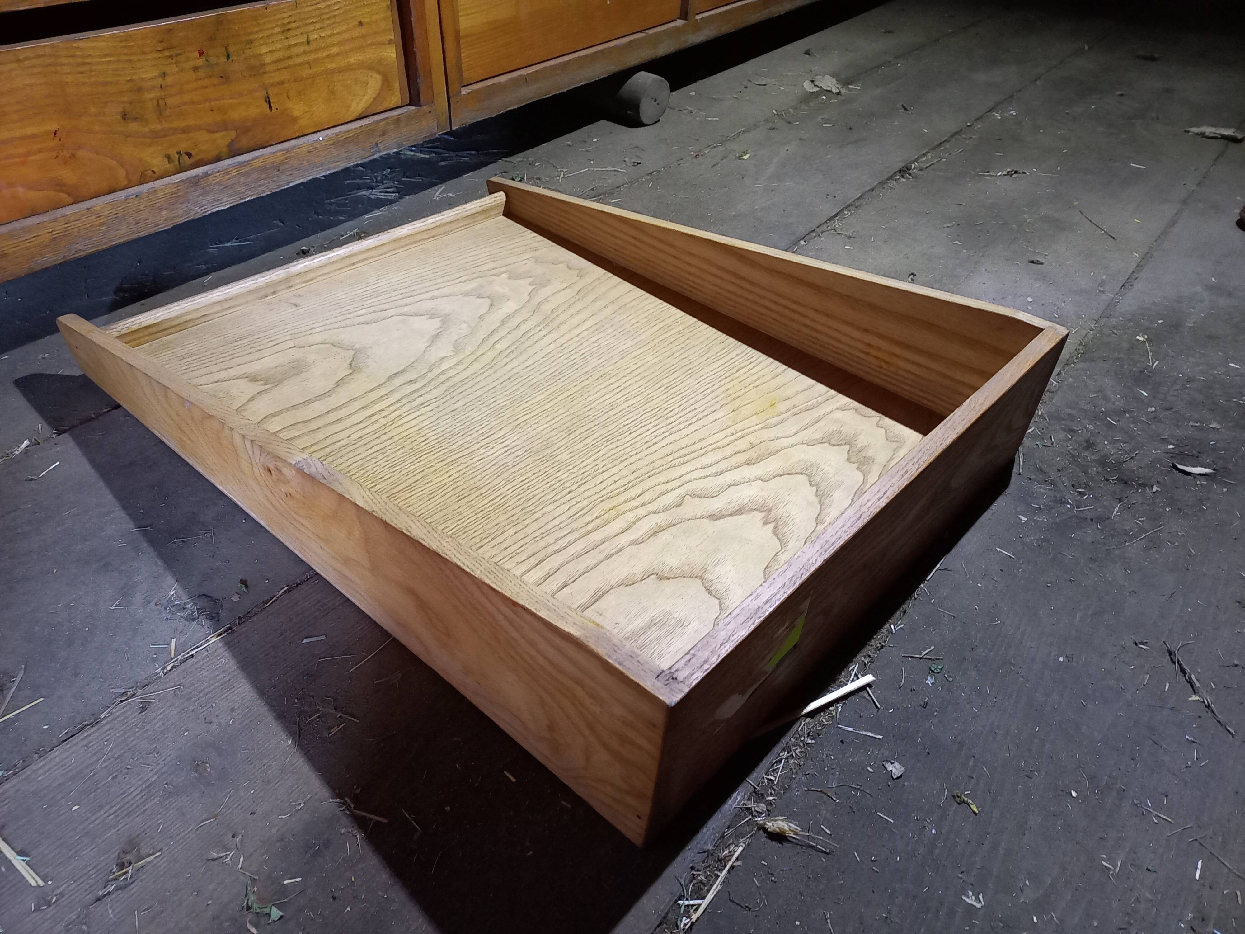 Cabinet with drawers 50 years, 450cm