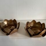 Water lily candlesticks