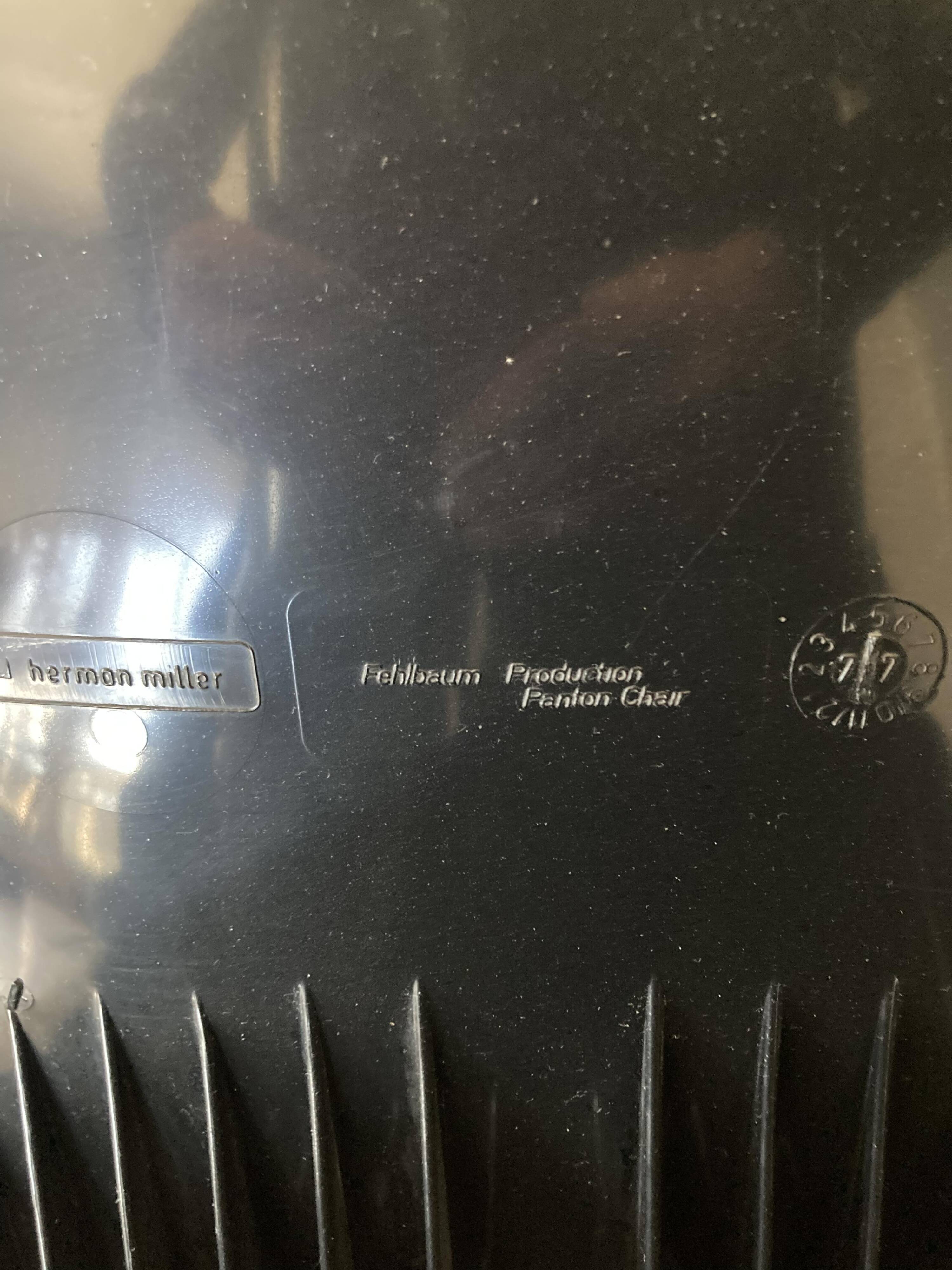 Verner Panton chair by Herman Miller