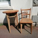 Round table and chair, 1960