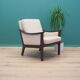 Fauteuil beige, années 1970, design danois, fabriqué au Danemark
