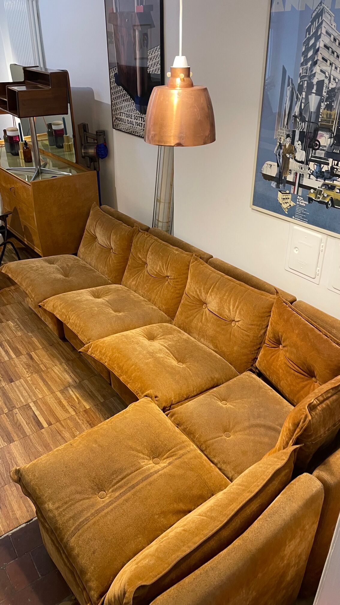 Vintage modular sofa from the 70s