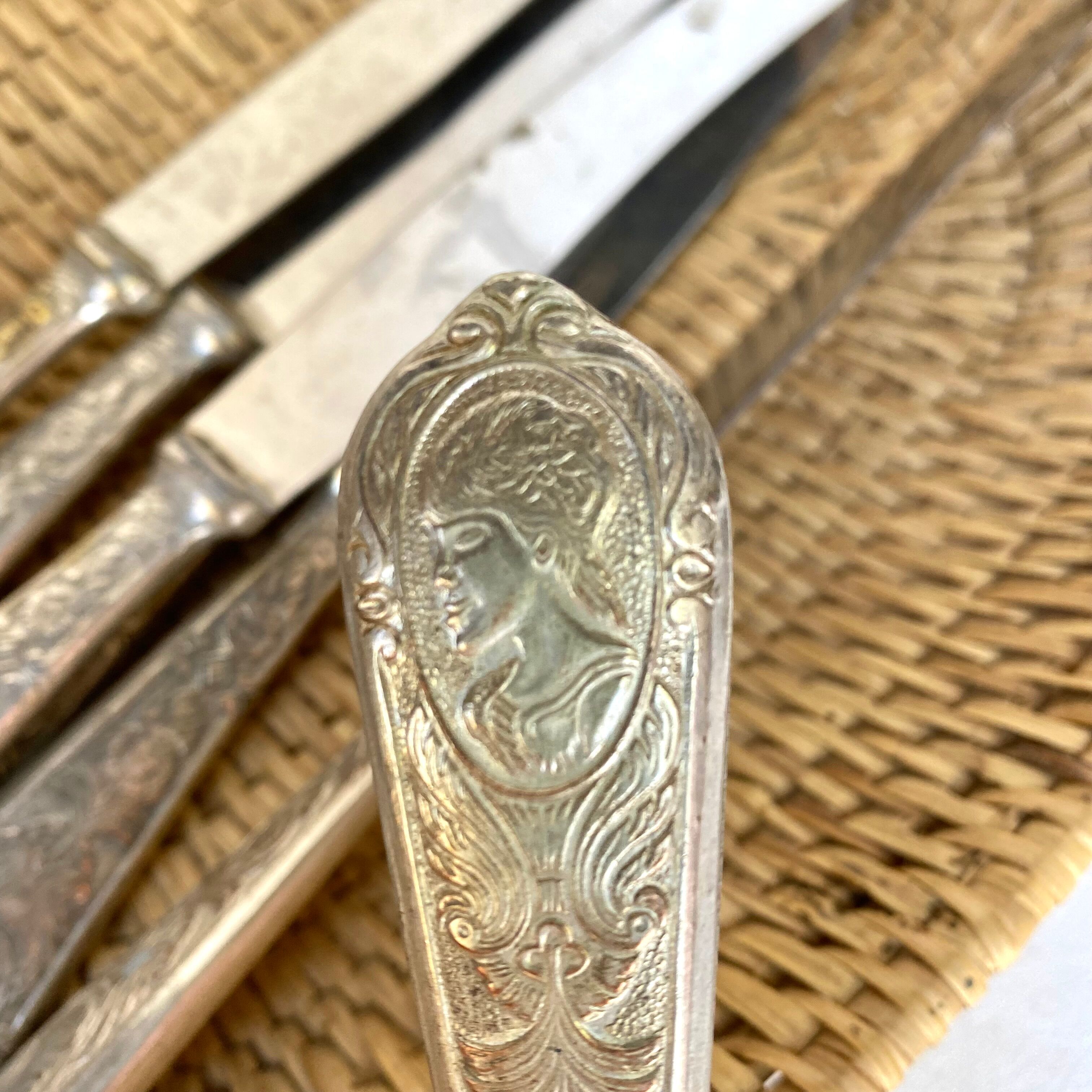 Old silver metal slopes