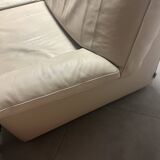 2-seater leather sofa by STEINER