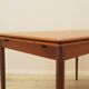 Table danoise extensible en teck, années 1970