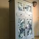 Armoire parisienne vintage palmier