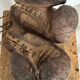 Ancienne paire de gants de boxe en cuir