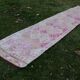 Vintage Turkish hallway rug 80x412 cm
