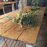 Old campaign table in the early 20th century