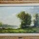 G. Mériot - Oil on panel "The Creuse at Bénévent"