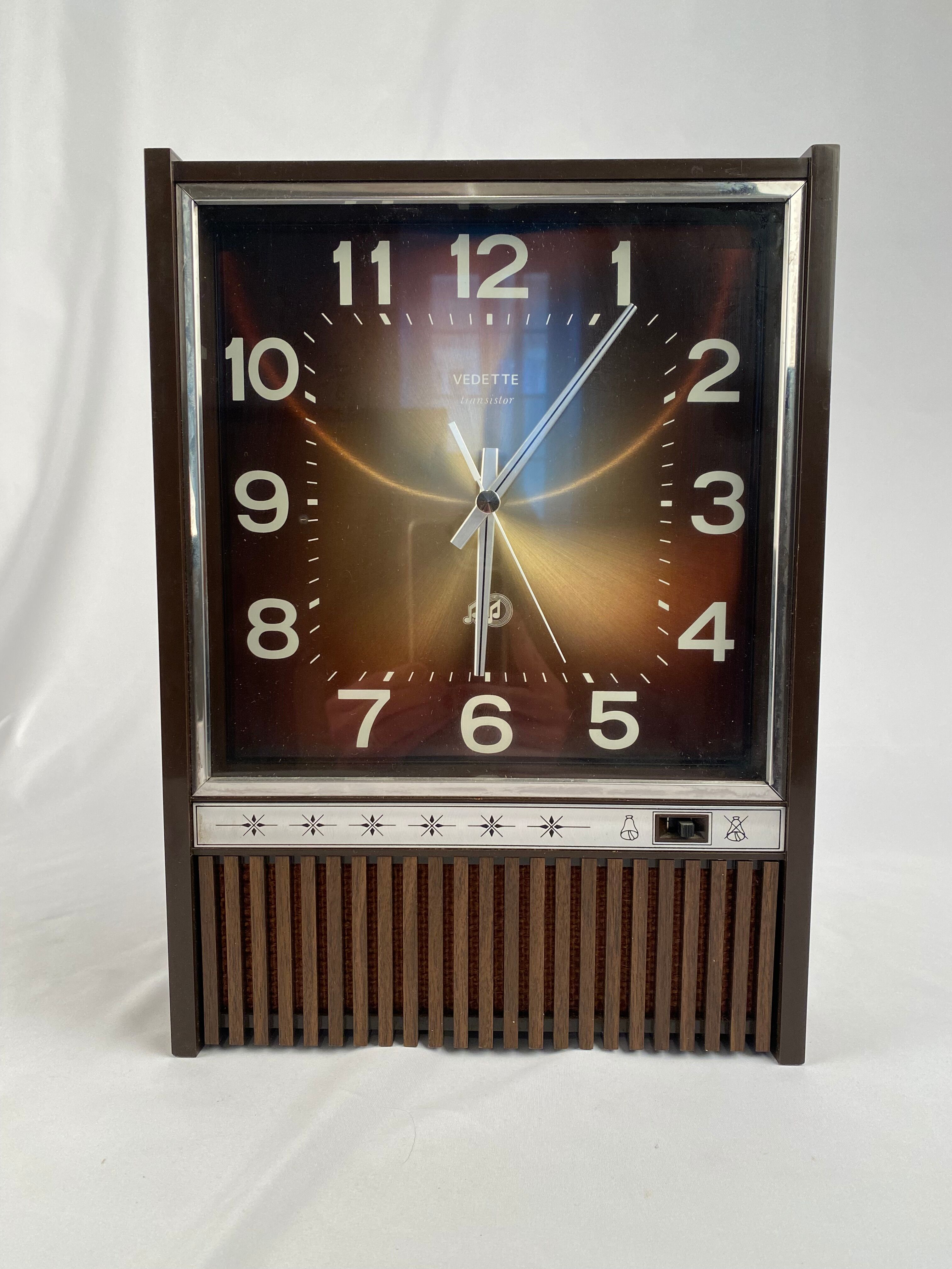 Wall clock Transistor 70s