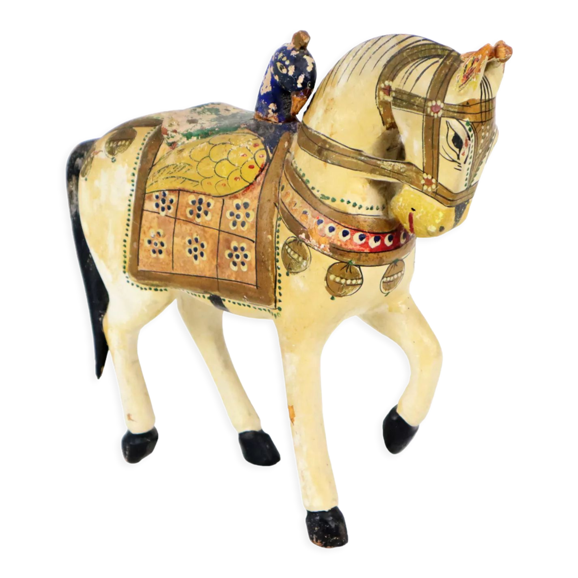 Horse sculpture wedding horse india hand painted 21cm