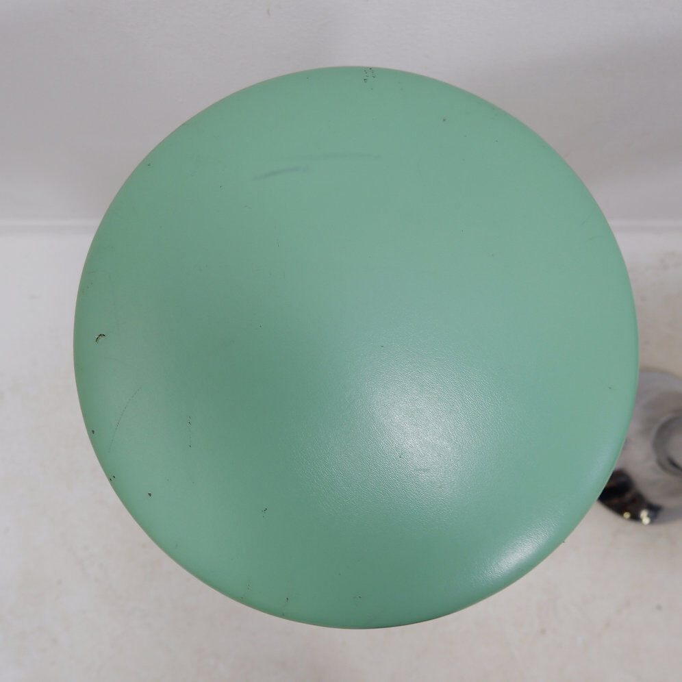 Paire de tabourets vintage style rétro des années 1950