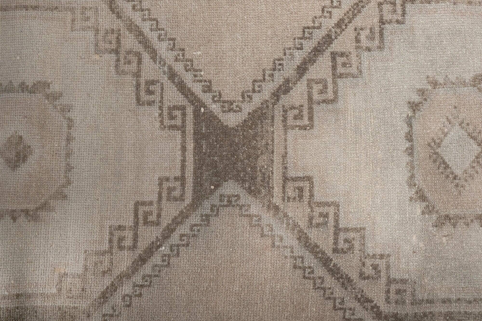 Vintage Turkish hallway rug 84x765 cm