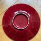 Fruit bowl - Saint Clément burgundy and gold dish