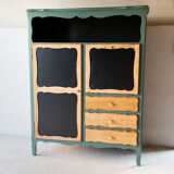 Storage furniture with wardrobe