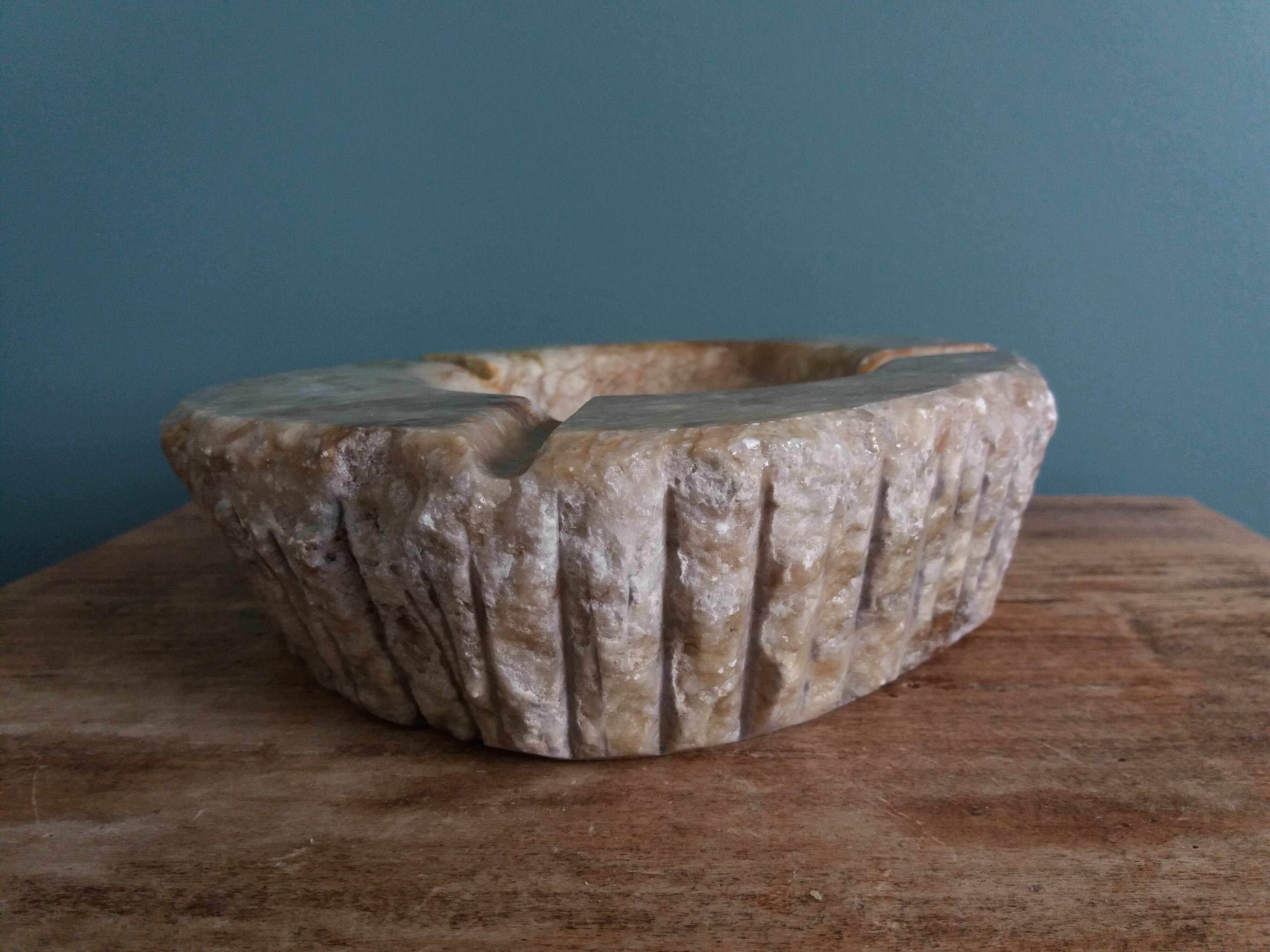 Romano Bianchi Italy Alabaster Ashtray