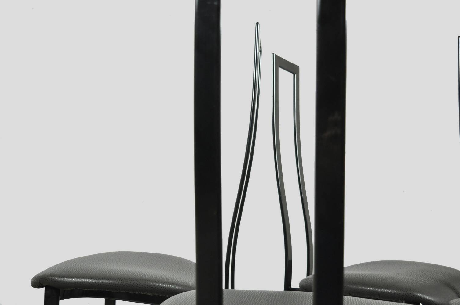 POSTMODERN Italian dining chairs, Cattelan, 1980s