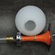 Vintage bedside lamp design orange 1960