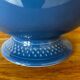Fruit bowl or salad bowl Geneviève Lethu blue rice grain