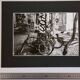 Urban scene with graffiti, vintage silver gelatin print, framed, 42 x 32 cm