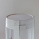 Pair of tables design Holland in white plastic