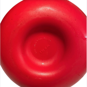 Red plastic vase height