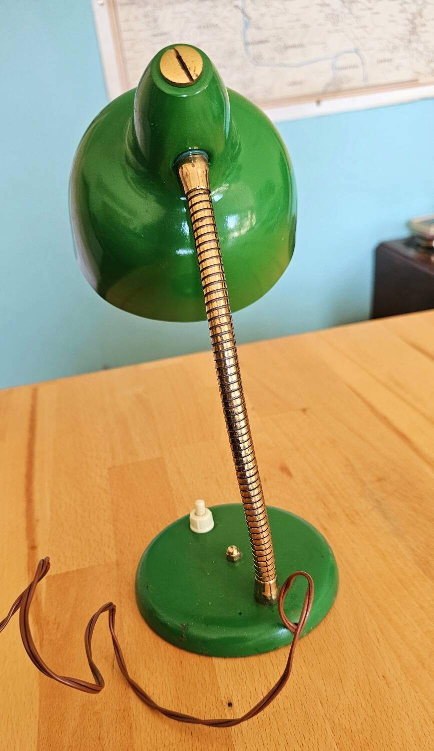 Industrial desk lamp