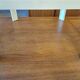 Coffee table in white lacquered wood with glass top, 1960s
