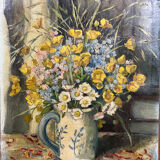 Table bouquet of country flowers