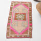 Handmade Wool İn Vintage Door Mat Rug