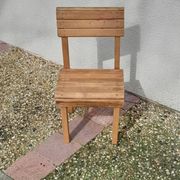 Vintage wooden children's chair from the 40s